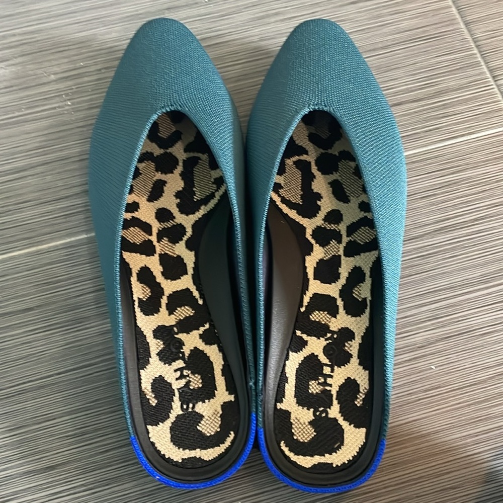 Rothy’s Deep Emerald Demi’s Size 10.5 - Picture 4 of 6